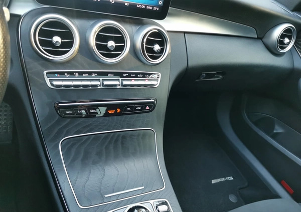 Mercedes-Benz Klasa C cena 108300 przebieg: 55000, rok produkcji 2019 z Lubraniec małe 596